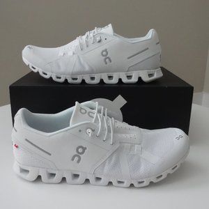 NIB On Cloud Women's Running Shoe All White